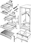 Diagram for 05 - Shelves & Accessories (b/m Dj24a)