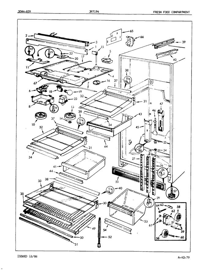 Diagram for JRT194 (BOM: 7C53B)