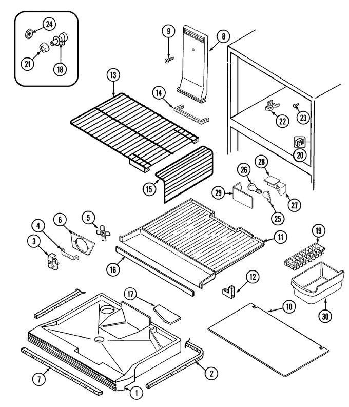 Diagram for JRT1960W