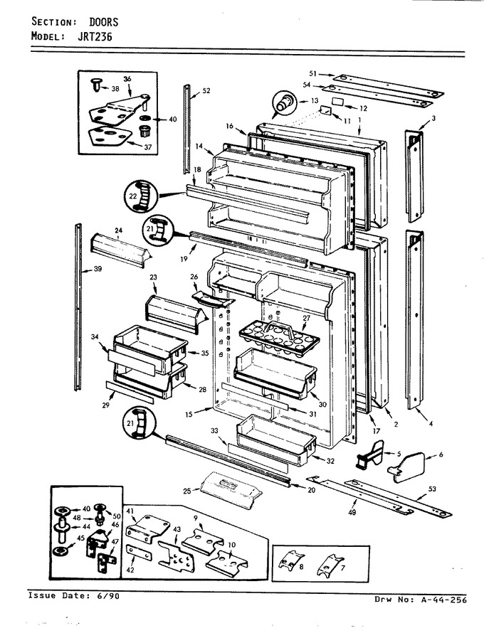 Diagram for JRT236 (BOM: AJ95B)