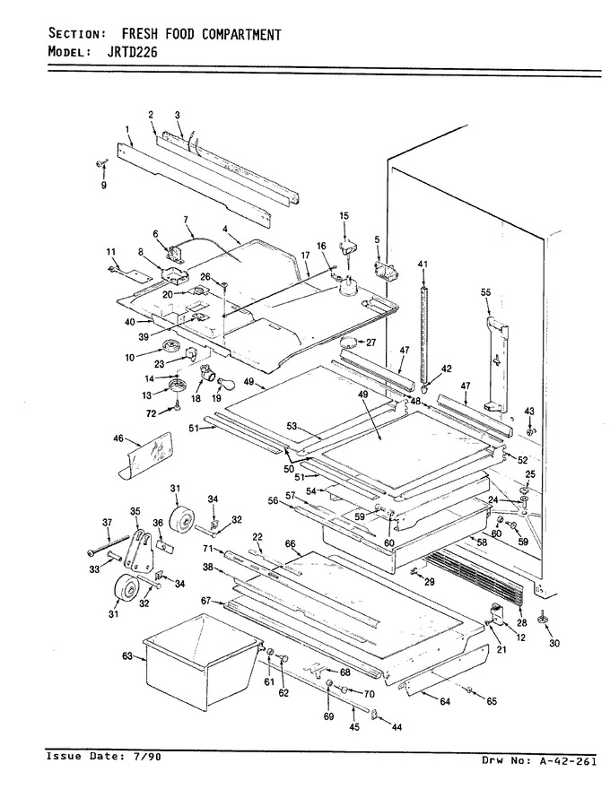 Diagram for JRTD226R (BOM: BJ81A)