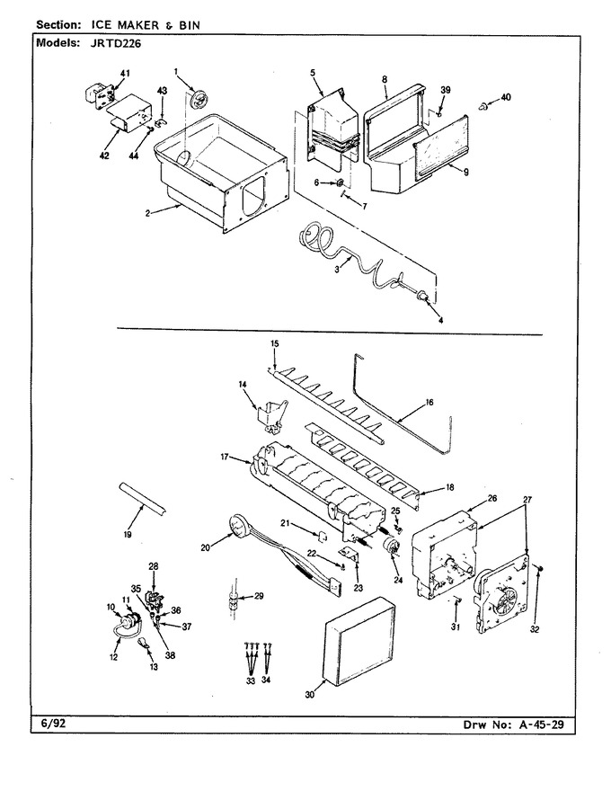 Diagram for JRTD226R (BOM: BJ83A)