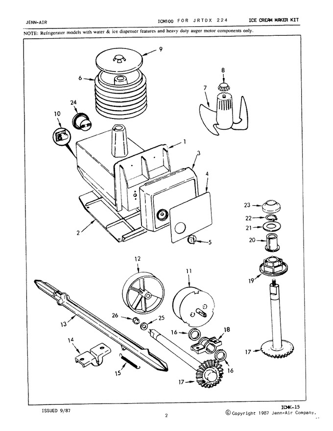 Diagram for JRTDX224R (BOM: 7B24A)