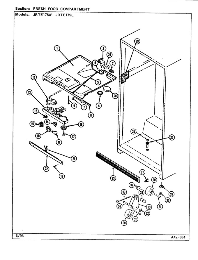 Diagram for JRTE175W (BOM: DJ31A)