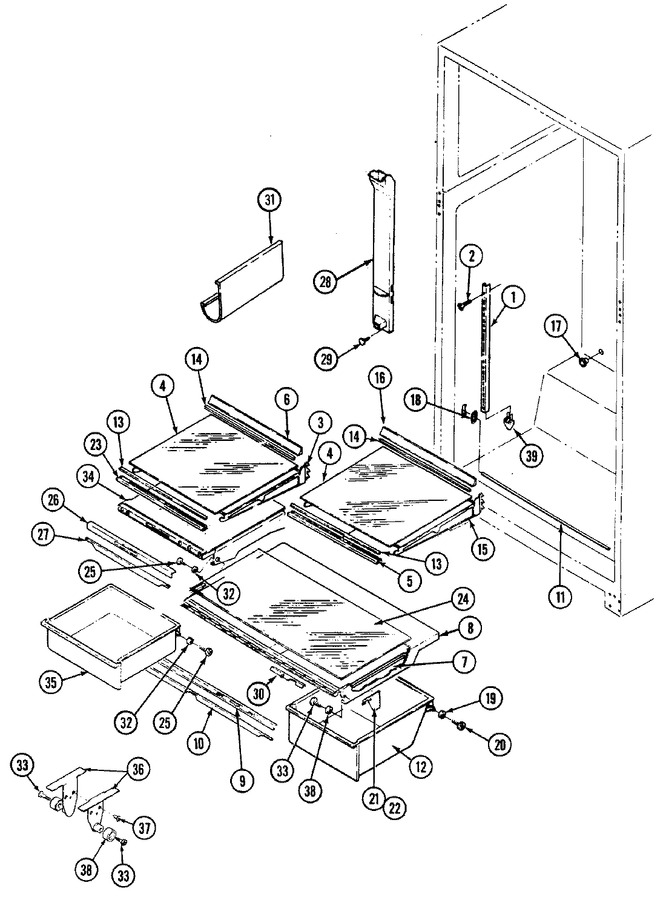 Diagram for JRTE197B (BOM: DJ58A)