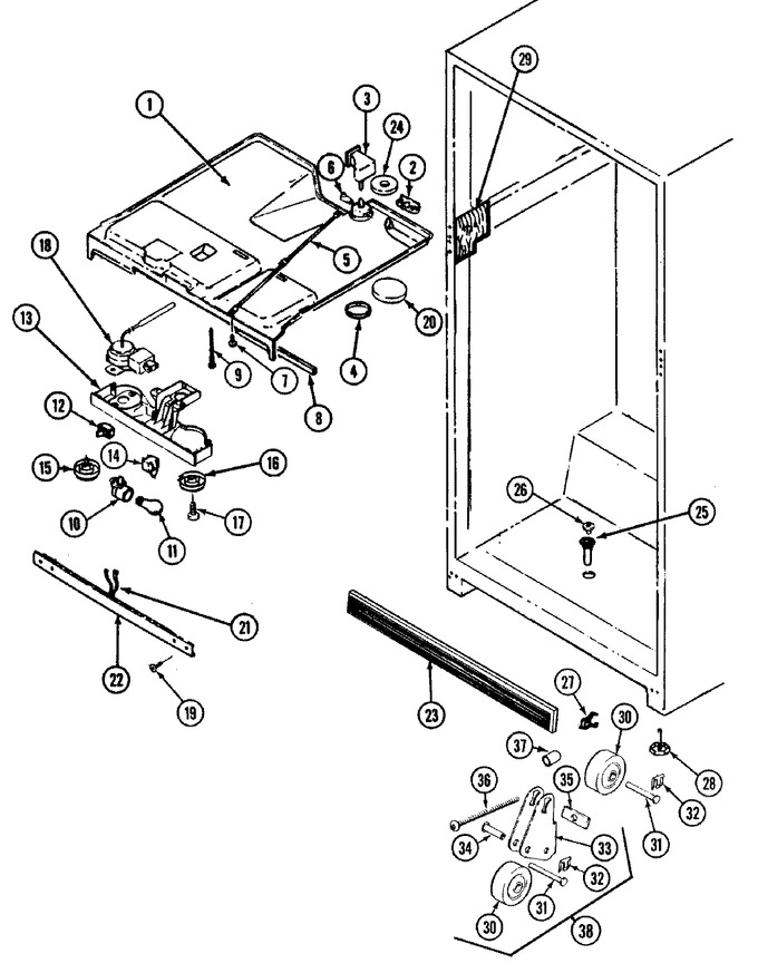 Diagram for JRTE198W