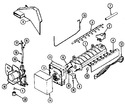 Diagram for 03 - Optional Ice Maker Kit (ice)