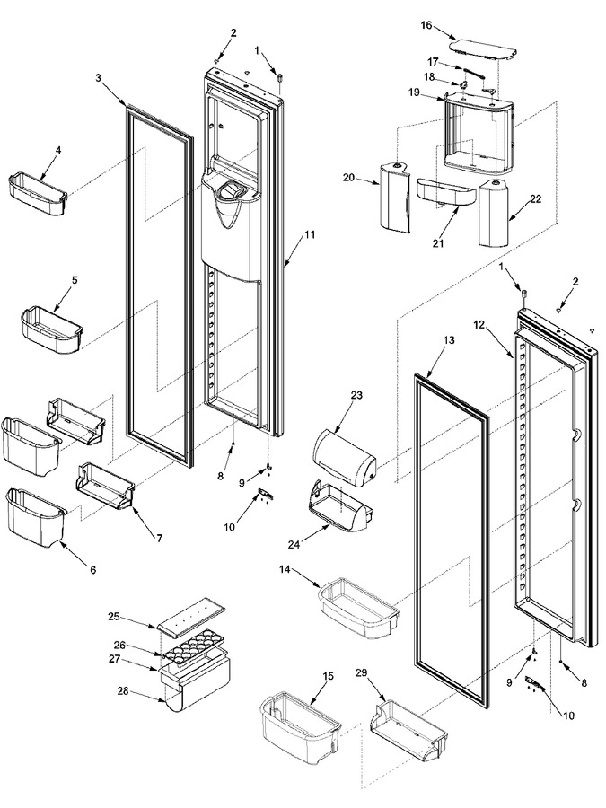 Diagram for JS2628HEHB (BOM: PJS2628HHB0)