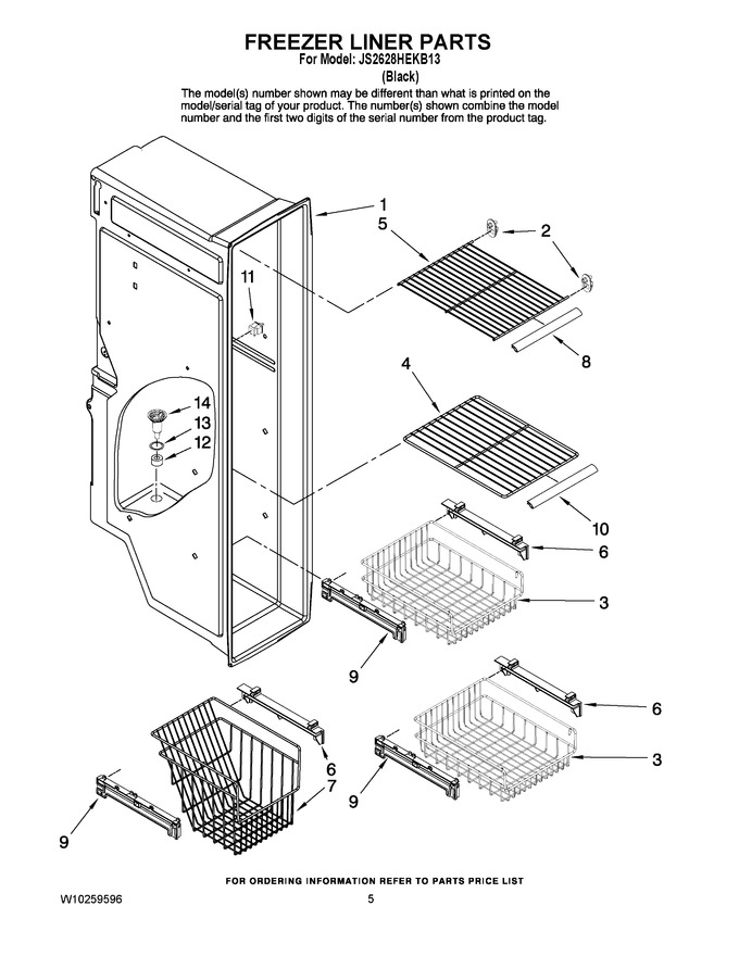 Diagram for JS2628HEKB13