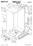 Diagram for 01 - Cabinet Parts