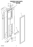 Diagram for 11 - Freezer Door Parts