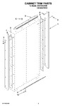 Diagram for 02 - Cabinet Trim Parts