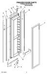 Diagram for 10 - Freezer Door Parts