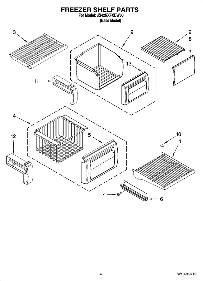 Diagram for JS42NXFXDW00