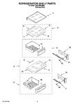 Diagram for 07 - Refrigerator Shelf Parts