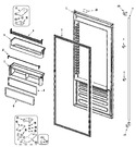 Diagram for 07 - Fresh Food Door