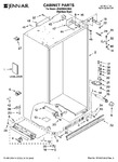 Diagram for 01 - Cabinet Parts