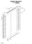 Diagram for 02 - Cabinet Trim Parts