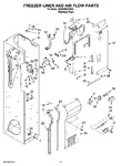 Diagram for 08 - Freezer Liner And Air Flow Parts