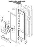 Diagram for 10 - Refrigerator Door Parts