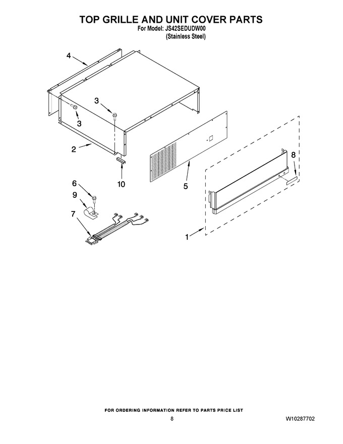 Diagram for JS42SEDUDW00