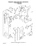 Diagram for 08 - Freezer Liner And Air Flow Parts