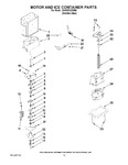 Diagram for 09 - Motor And Ice Container Parts