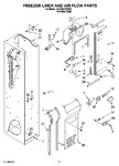 Diagram for 08 - Freezer Liner And Air Flow Parts