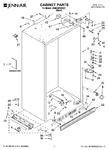 Diagram for 01 - Cabinet Parts