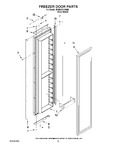 Diagram for 10 - Freezer Door Parts