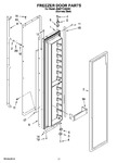 Diagram for 11 - Freezer Door Parts