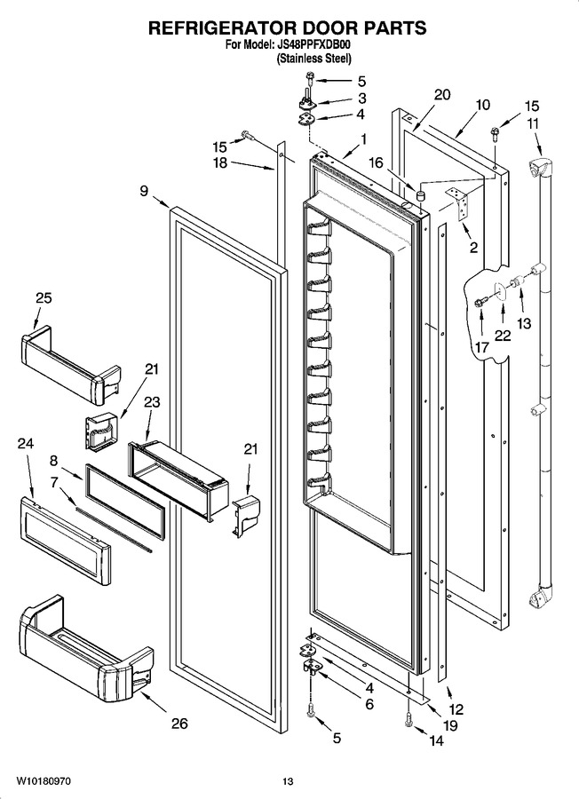 Diagram for JS48PPFXDB00