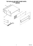 Diagram for 06 - Top Grille And Unit Cover Parts