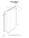 Diagram for 02 - Cabinet Trim Parts