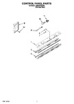 Diagram for 05 - Control Panel Parts