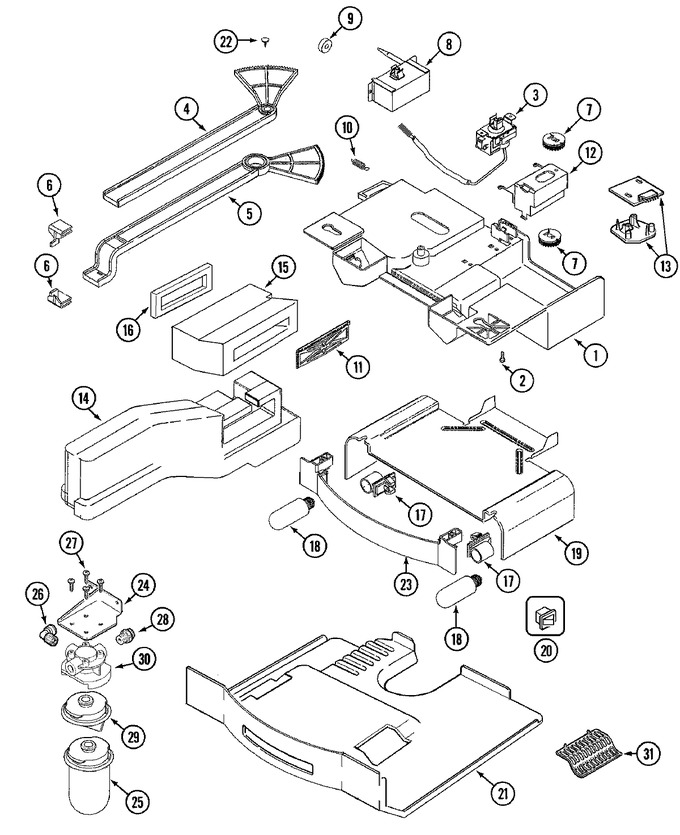 Diagram for MSD2556AEW