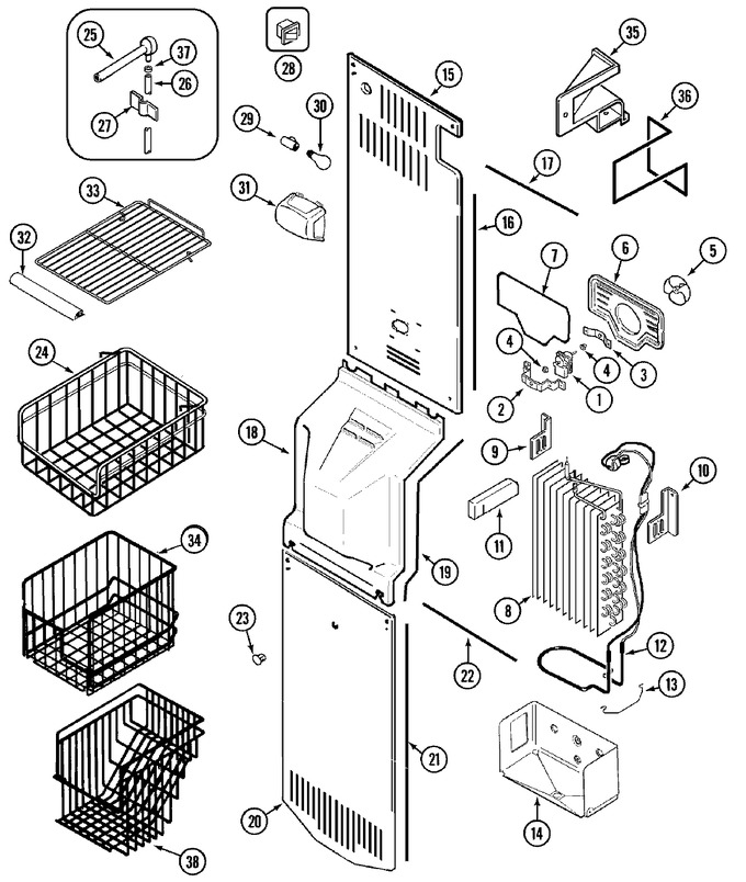 Diagram for MSD2456DEB