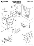 Diagram for 01 - Cabinet Parts