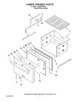 Diagram for 04 - Lower Drawer Parts