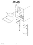 Diagram for 02 - Shelf Parts