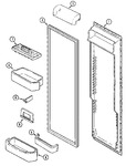 Diagram for 08 - Fresh Food Inner Door