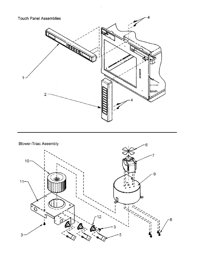 Diagram for KFC1 (BOM P1198622M)