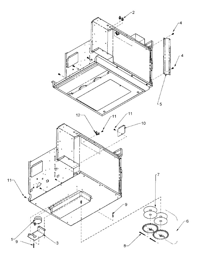 Diagram for KFC1 (BOM P1198622M)