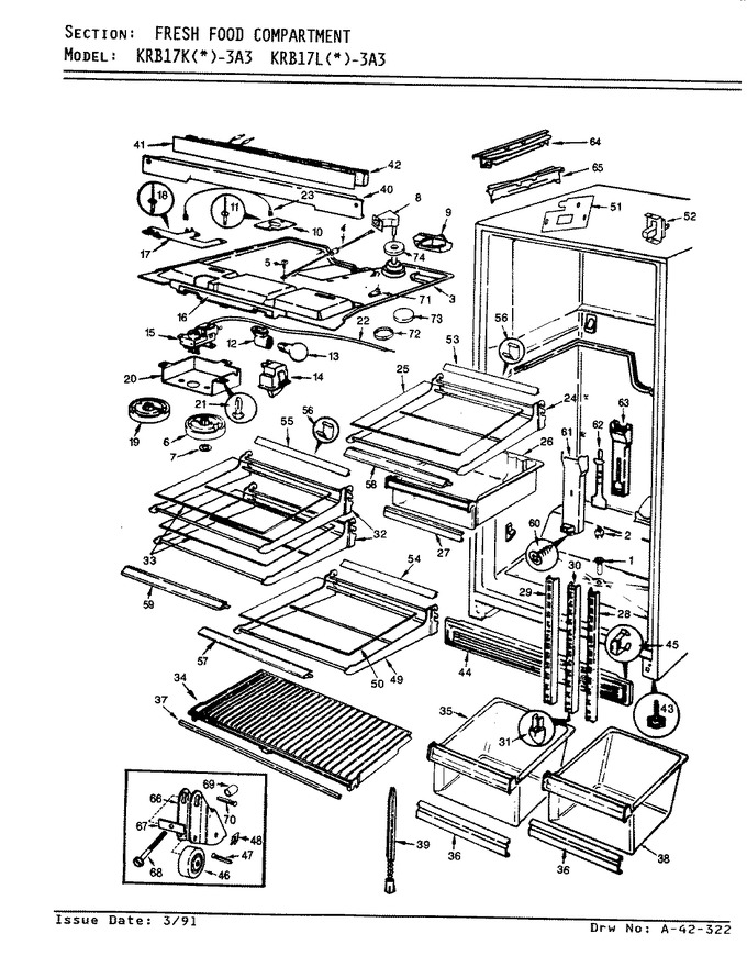 Diagram for KRB17KN3A3 (BOM: AF30A)