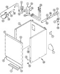 Diagram for 02 - Cabinet (lat8434aam & Lat8424aam)