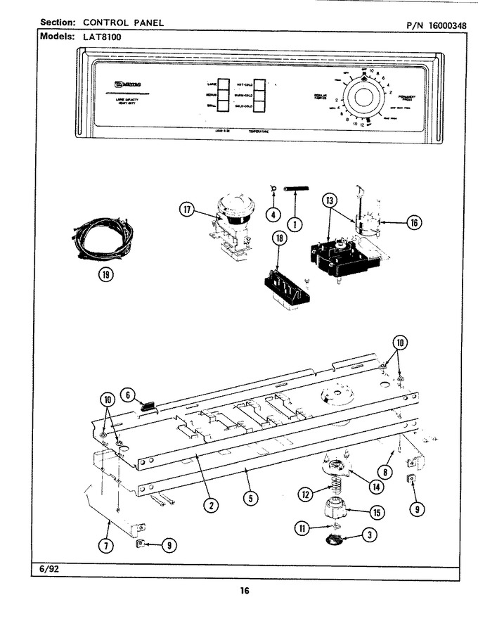 Diagram for LAT8100ABW