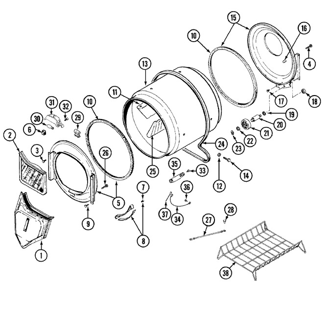 Diagram for LDG9824AAM