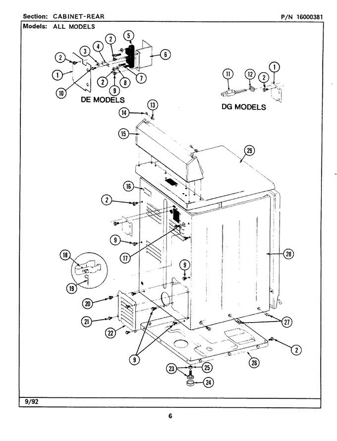 Diagram for LDG7480AAW