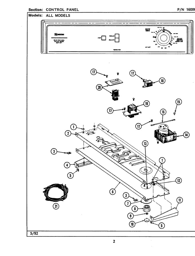 Diagram for LDG7500AAE