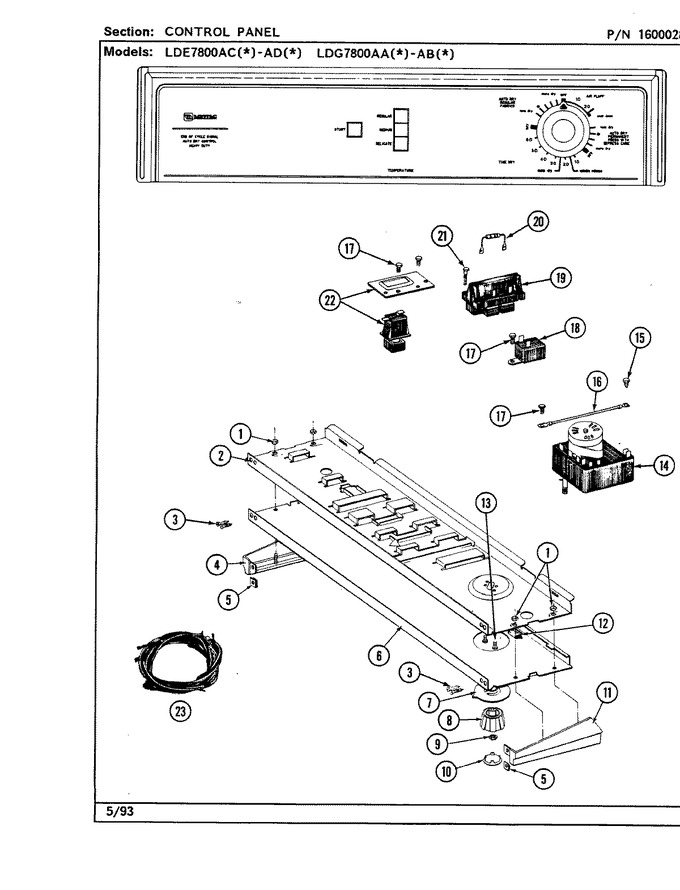 Diagram for LDE7800ACW